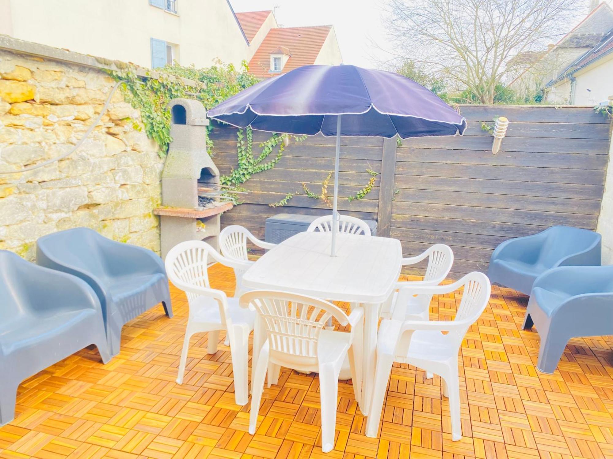Maison Individuelle Tout Confort Terrasse Exterieur Proche Parc Asterix, Aeroport Roissy Cdg, Paris, Disney, Chateau De Chantilly La Chapelle-en-Serval Buitenkant foto